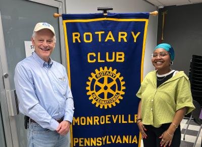 Monroeville Rotary hosts cafe founder, Big Brothers Big Sisters coordinator